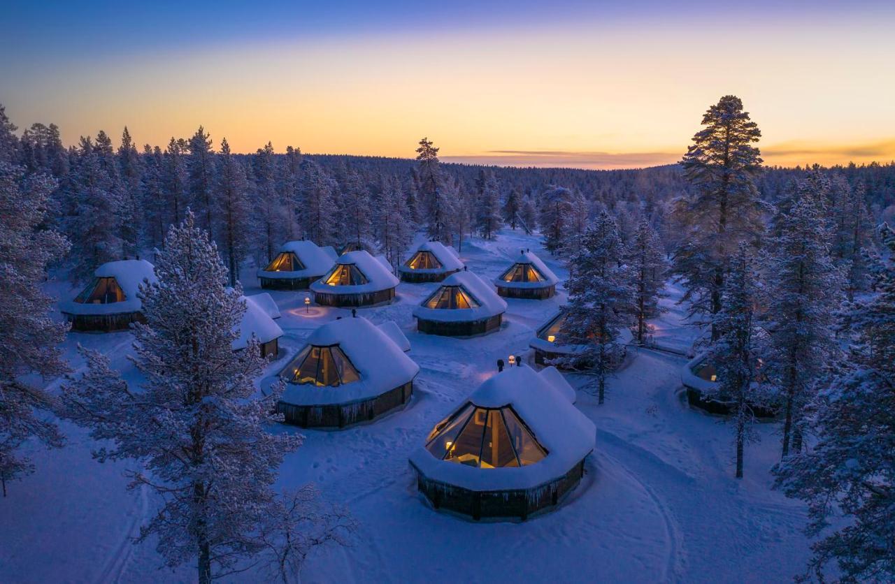 Wilderness Hotel Muotka & Igloos Saariselkä Exteriör bild