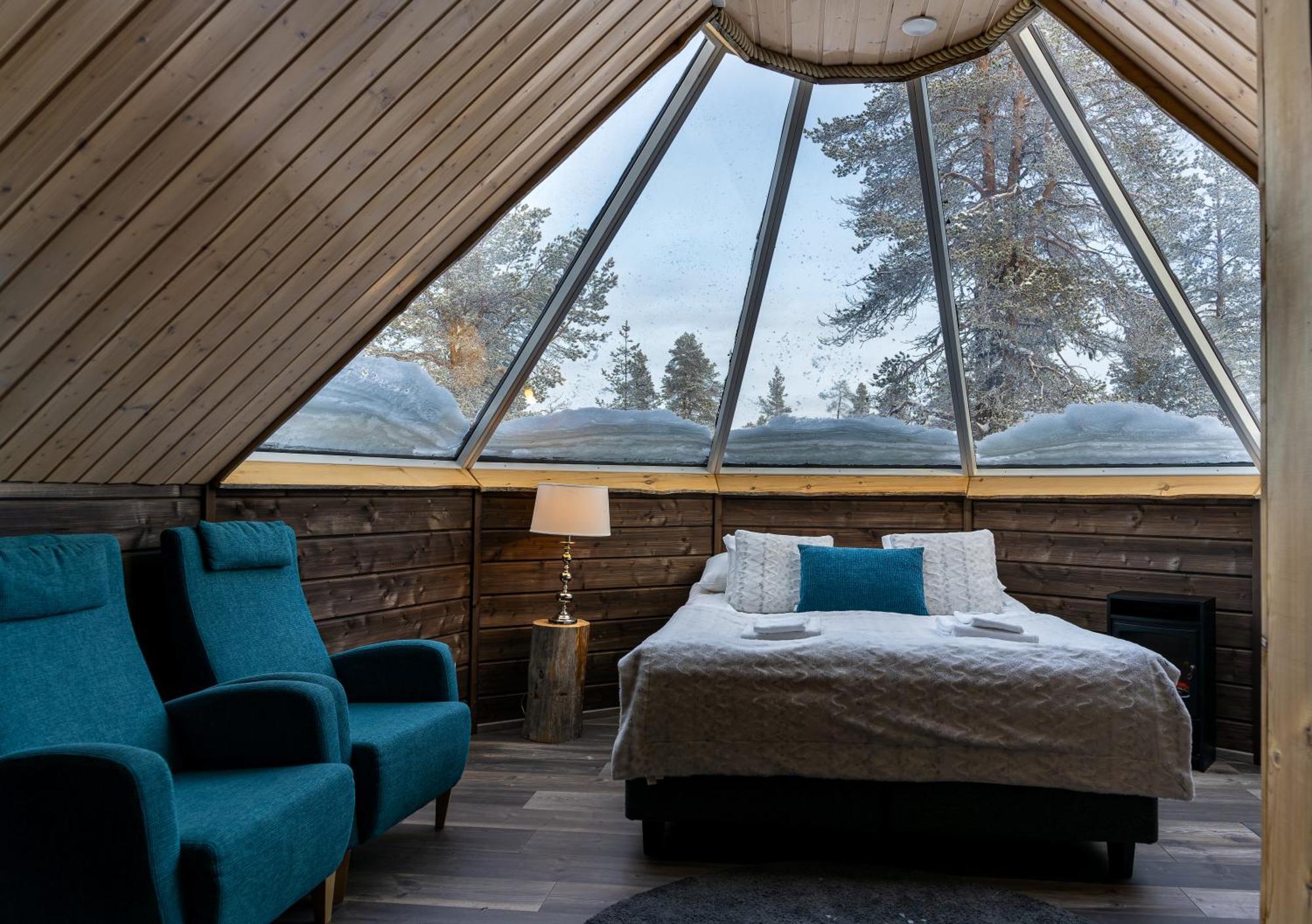 Wilderness Hotel Muotka & Igloos Saariselkä Exteriör bild