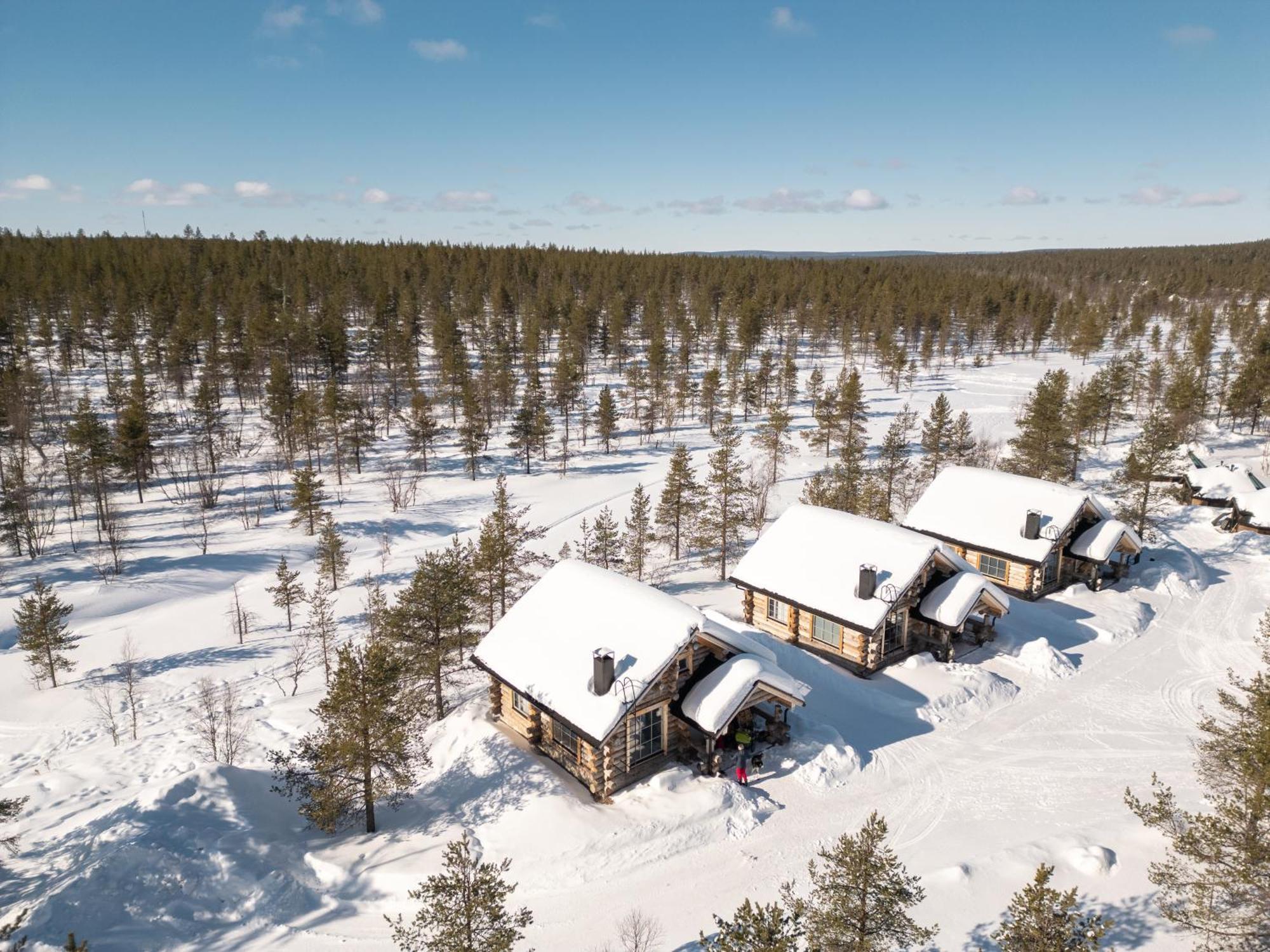 Wilderness Hotel Muotka & Igloos Saariselkä Exteriör bild