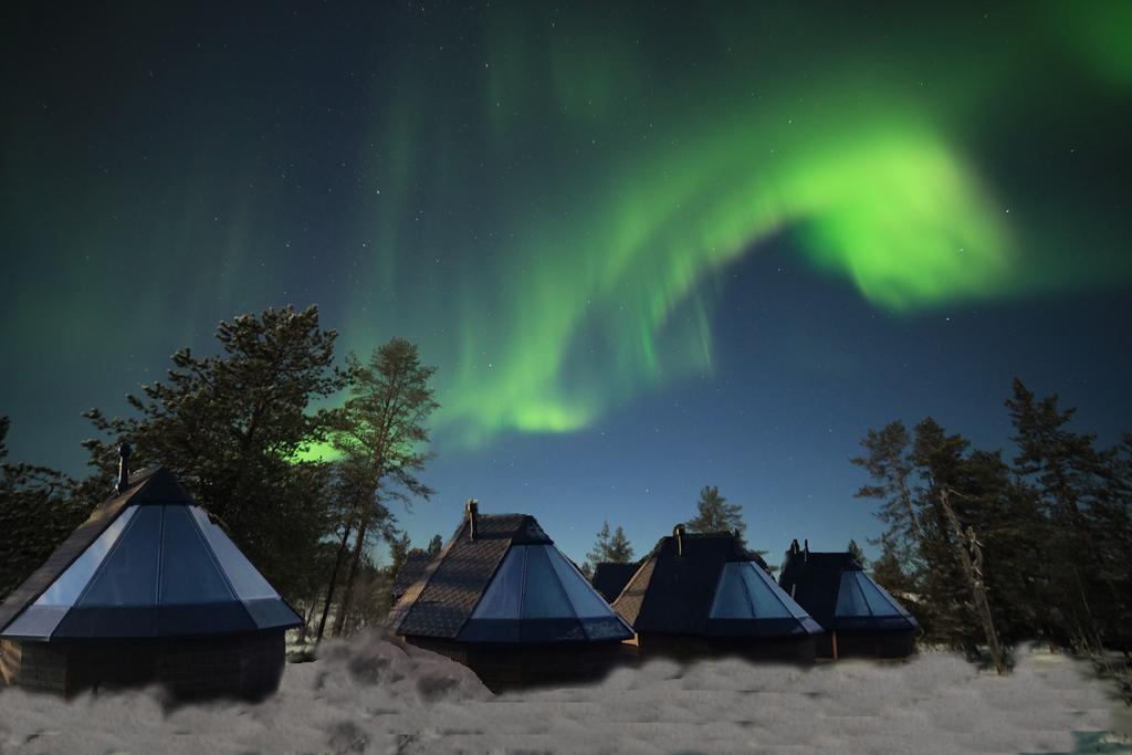 Wilderness Hotel Muotka & Igloos Saariselkä Exteriör bild